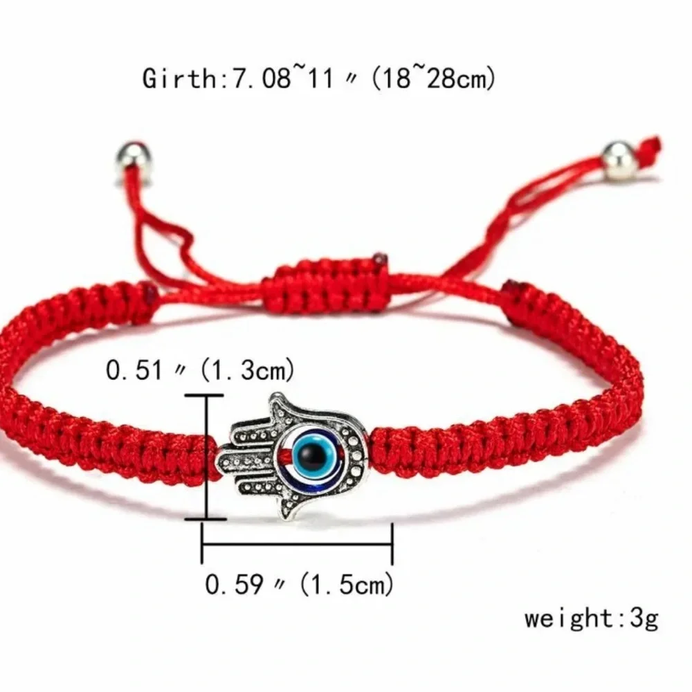 ๐ | Handmade | 3rd Eye | Rope Bracelet | - Picture 2 of 5